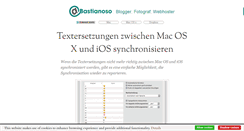 Desktop Screenshot of bastianoso.de